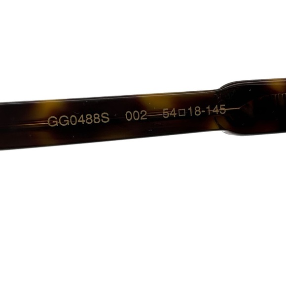 GUCCI- GG0488S Havana 54mm - Picture 3 of 5